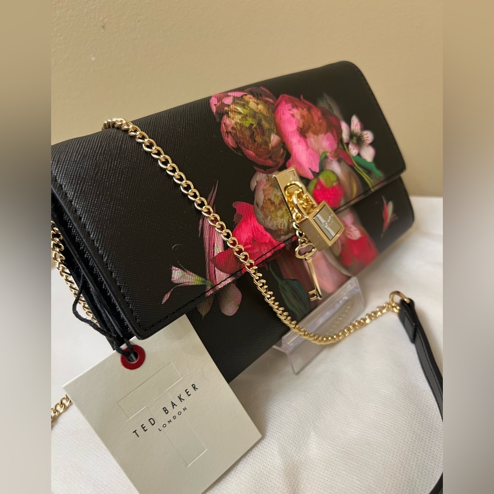 Ted Baker Lock & Key Crossbody Bag NWT - Picture 5 of 13